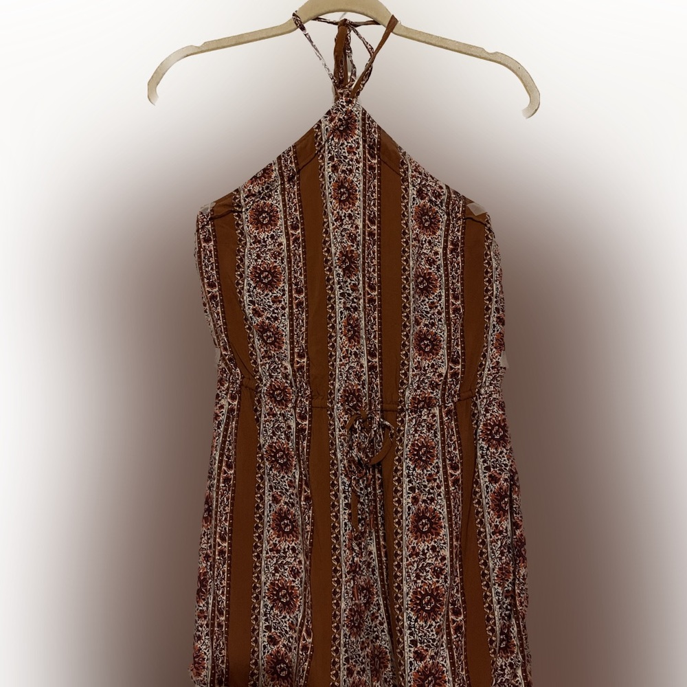 Halter Top Romper Size M